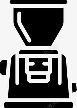 研磨机咖啡师1号填充图标