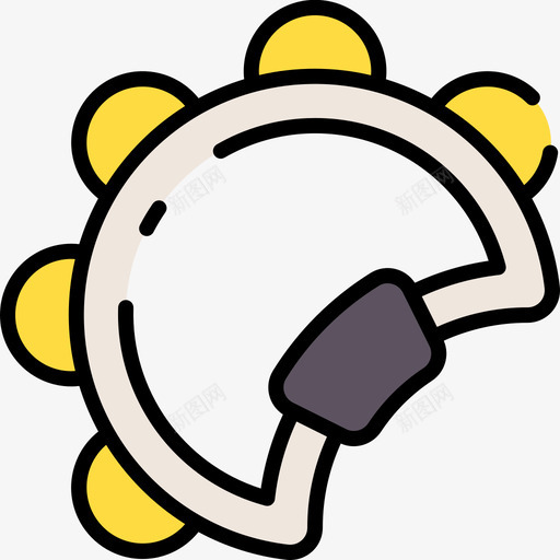 手鼓巴西狂欢节1线性颜色svg_新图网 https://ixintu.com 手鼓 巴西 狂欢节 线性 颜色