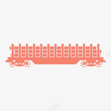 木车货物火车图标