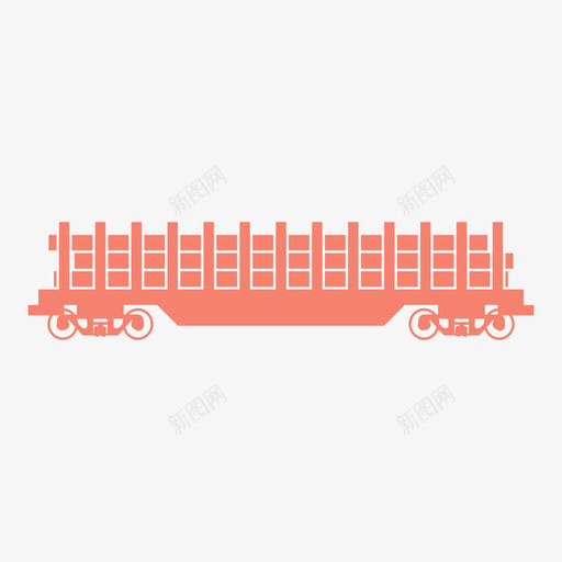 木车货物火车svg_新图网 https://ixintu.com 木车 火车 货物 货车