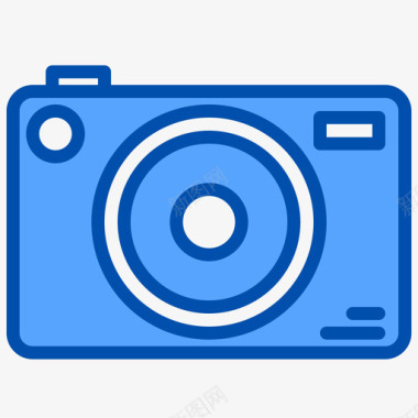 相机设计工具34蓝色图标