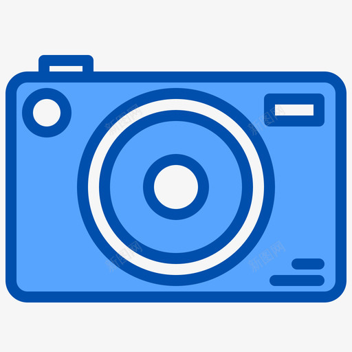 相机设计工具34蓝色svg_新图网 https://ixintu.com 相机 设计 设计工 工具 蓝色