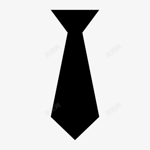 黑领带外套svg_新图网 https://ixintu.com 领带 外套