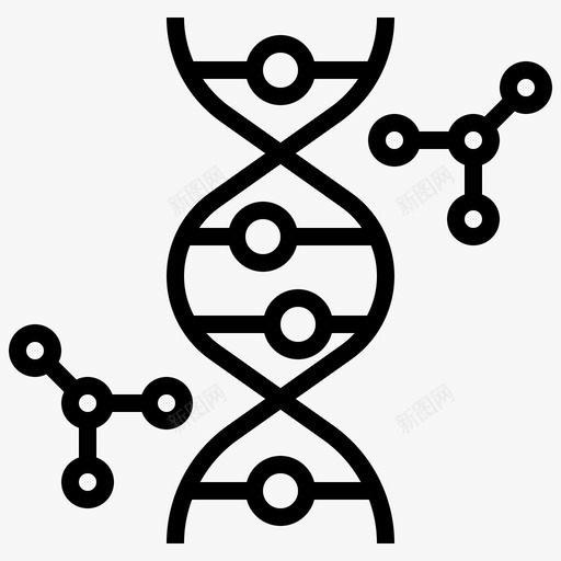 Dna医学项目18线性svg_新图网 https://ixintu.com Dna 医学 项目 线性