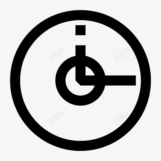 时钟秒表时间svg_新图网 https://ixintu.com 时钟 秒表 时间 计时器 电话线 样式