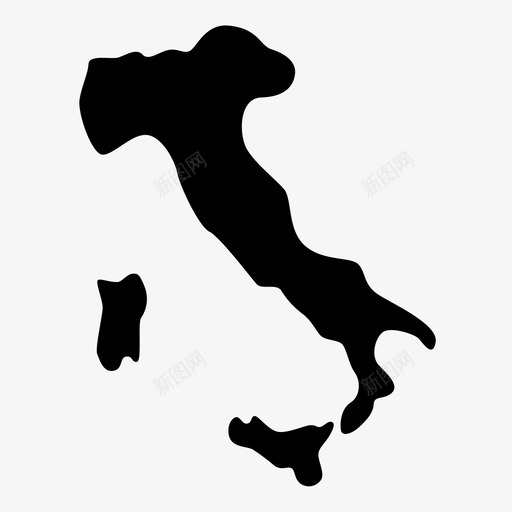 意大利国家土地svg_新图网 https://ixintu.com 意大利 国家 土地 地图