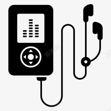 mp3播放器ios设备ipod图标