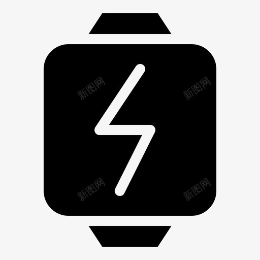 电池充电智能手表svg_新图网 https://ixintu.com 充电 电池 智能 手表 计算机 设备 电子 字符集