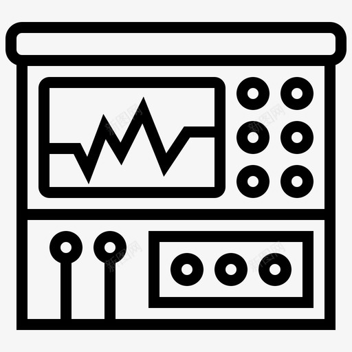 逻辑分析仪显示器机器svg_新图网 https://ixintu.com 逻辑 分析仪 显示器 机器 信号 电子 测量