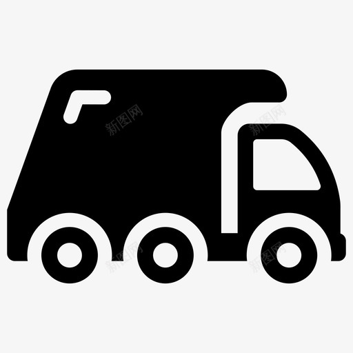 货运车辆汽车货运卡车svg_新图网 https://ixintu.com 货运 车辆 运输 汽车 卡车 货车 图标