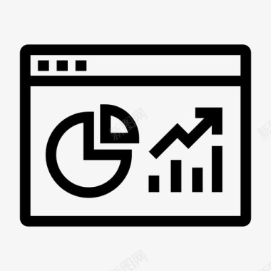 网络分析营销搜索引擎优化图标