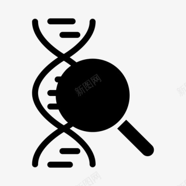 基因研究遗传研究生物学图标