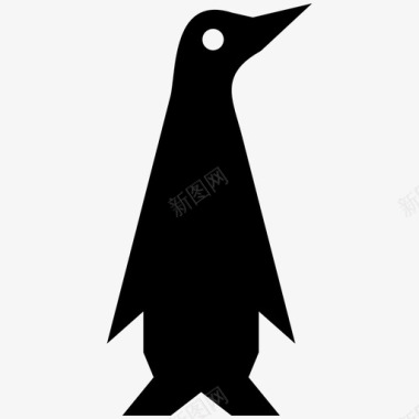 企鹅动物鸟图标