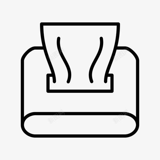 纸巾klenex纸svg_新图网 https://ixintu.com 纸巾 klenex 擦拭 湿巾