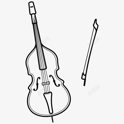 古典低音乐器管弦乐队svg_新图网 https://ixintu.com 古典 低音 乐器 管弦乐队 交响乐