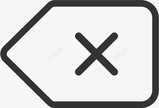 icon键盘删除01svg_新图网 https://ixintu.com icon 键盘 删除