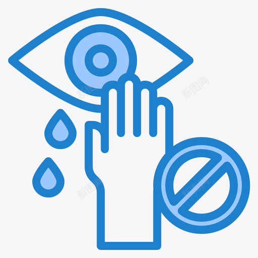 别碰医疗保健19蓝色svg_新图网 https://ixintu.com 别碰 医疗保健 蓝色