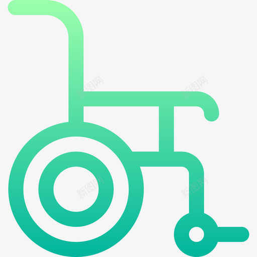 轮椅医院97线性颜色svg_新图网 https://ixintu.com 轮椅 医院 线性 颜色