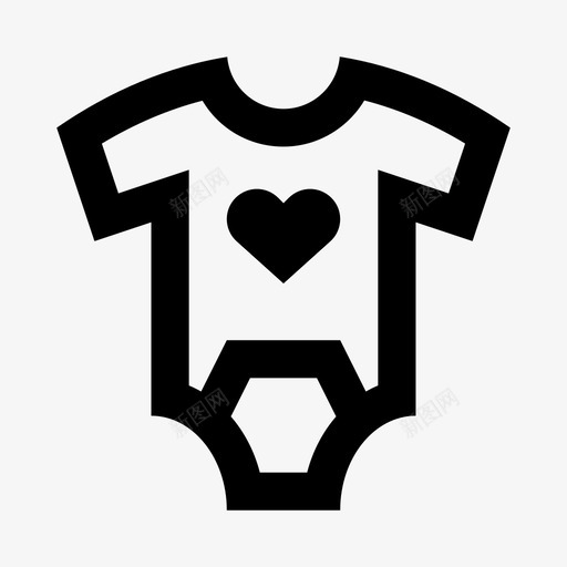 婴儿滑盖衣服爬虫svg_新图网 https://ixintu.com 婴儿 滑盖 衣服 连体衣 爬虫