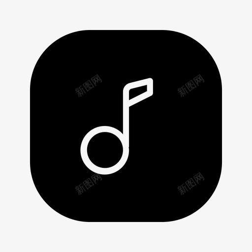 音乐音频乐器svg_新图网 https://ixintu.com 音乐 音频 乐器 播放器 声音 方块