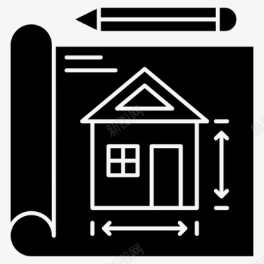 房屋规划建筑平面图房屋建筑图标