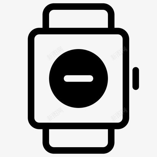 方形智能手表设备数字svg_新图网 https://ixintu.com 智能 手表 方形 设备 数字 功能 删除