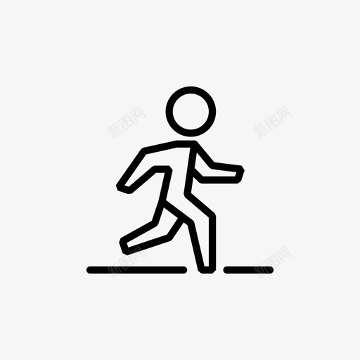 跑步运动员锻炼svg_新图网 https://ixintu.com 跑步 运动员 锻炼 运动