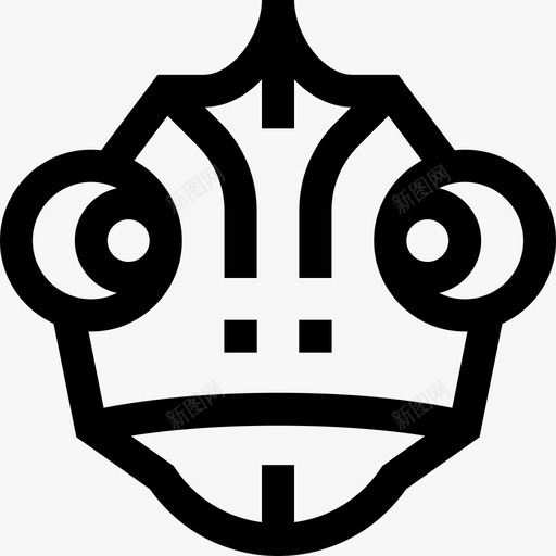 变色龙动物103直系svg_新图网 https://ixintu.com 变色龙 动物 直系