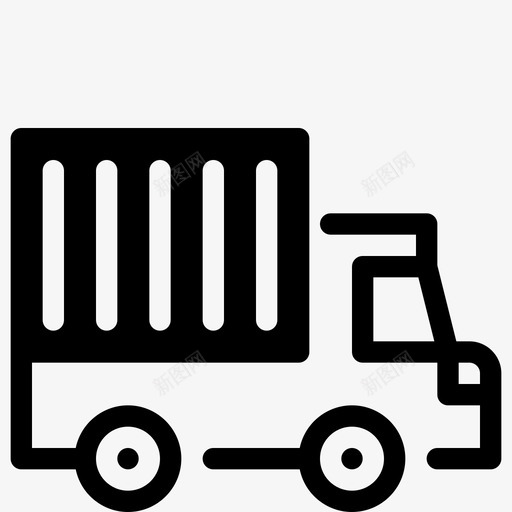 送货货运物流svg_新图网 https://ixintu.com 送货 货运 物流 运输 卡车 电子商务
