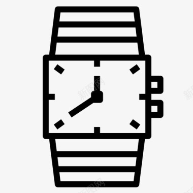 手表时钟截止日期图标