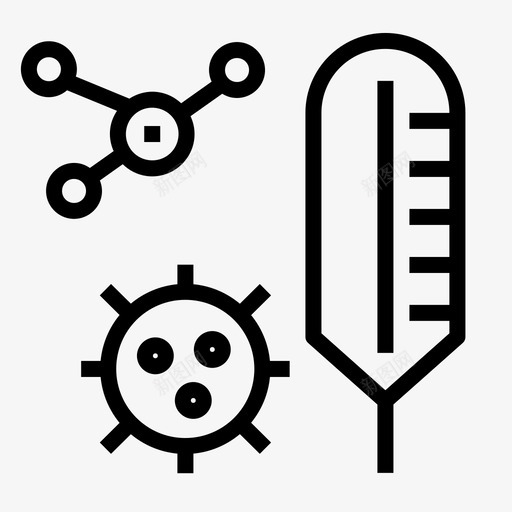 温度计背景电晕病毒svg_新图网 https://ixintu.com 电晕 病毒 温度计 背景 危险 流行 警告 概述