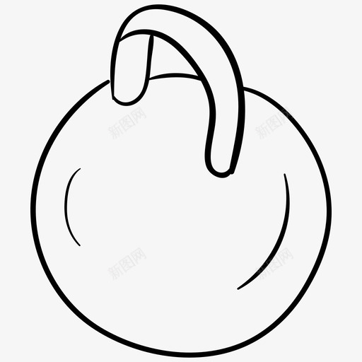 壶铃运动健身svg_新图网 https://ixintu.com 重量 运动 壶铃 健身 工具 一套 板球 曲棍球 滑雪 雪线 图标