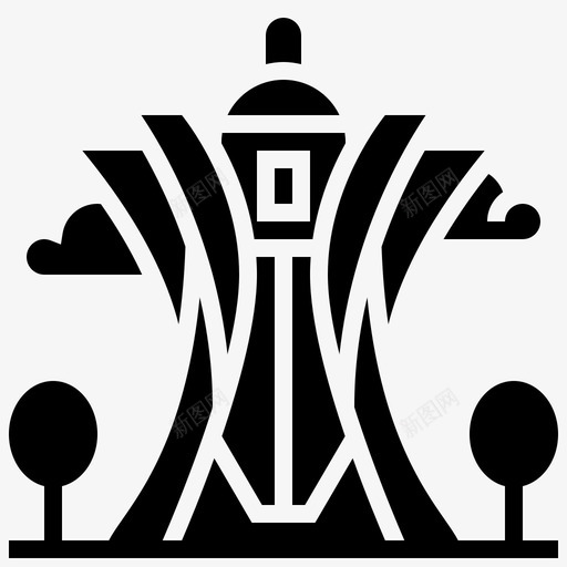 壮观的纪念碑阿尔及利亚标志性建筑svg_新图网 https://ixintu.com 壮观 纪念碑 建筑 阿尔及利亚 标志性 烈士 地标