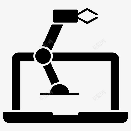 机器人工程技术工程技术机械机械svg_新图网 https://ixintu.com 机器人 工程技术 机械 在线 工程 机械手 手臂 机器 教育 字形 图标