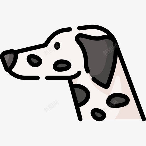 达尔马提亚犬犬种13种线形颜色svg_新图网 https://ixintu.com 达尔 马提亚 犬种 13种 线形 颜色