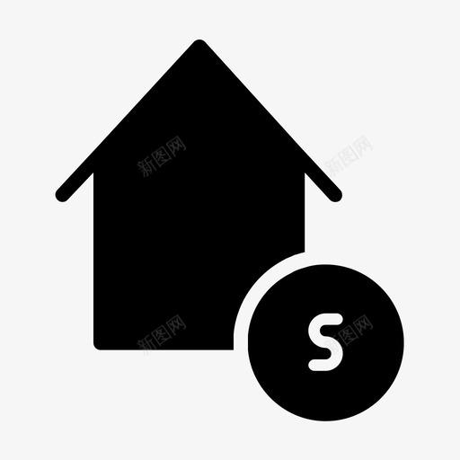 出价购买房子svg_新图网 https://ixintu.com 出价 购买 房子 价格 销售 房地产