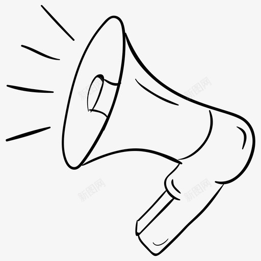 扩音器公告通讯svg_新图网 https://ixintu.com 扩音器 公告 通讯 扬声器 聚会 圣诞节 快乐 假期 矢量 矢量图 图标