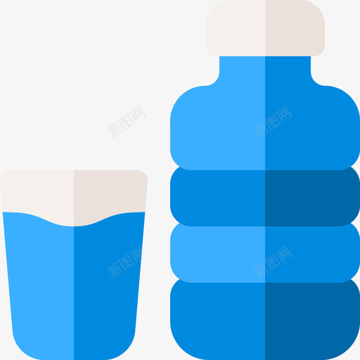 水瓶野餐80扁平svg_新图网 https://ixintu.com 水瓶 野餐 扁平