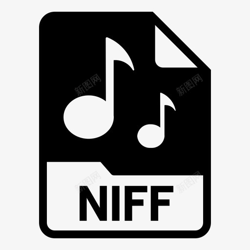 niff文档扩展名svg_新图网 https://ixintu.com 文件 格式 niff 文档 扩展名 声音 音乐