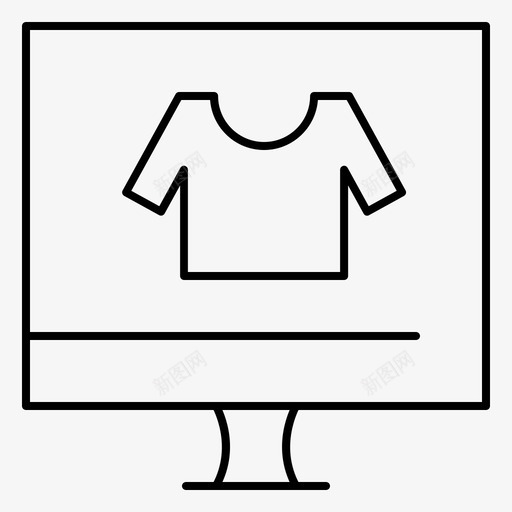 服装商业电子商务svg_新图网 https://ixintu.com 电子商务 服装 商业 衬衫