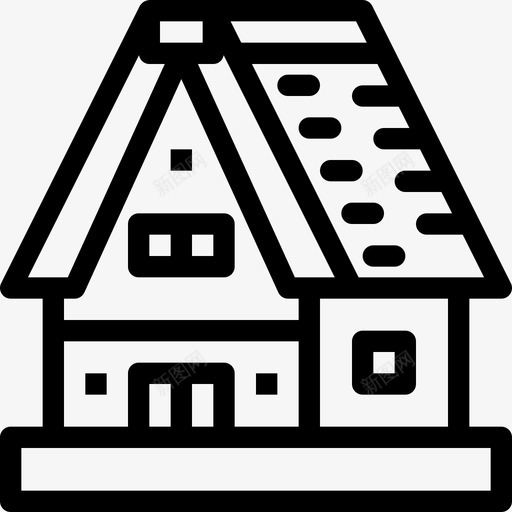 gasshohousehut日本svg_新图网 https://ixintu.com gassho house 日本 hut 日语 旅游 概况