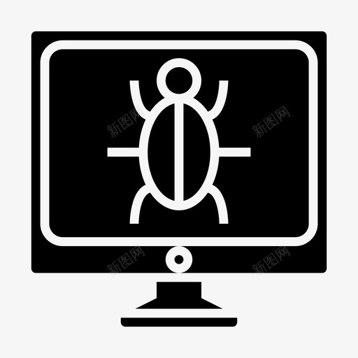计算机计算机错误计算机恶意软件svg_新图网 https://ixintu.com 计算机 恶意 错误 软件 计算机病毒 活动 屏幕 安全