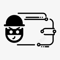 金融诈骗欺诈数字不安全高清图片