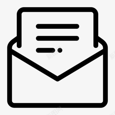 信件业务电子邮件图标