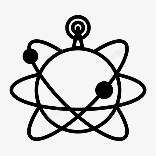 分子分析原子svg_新图网 https://ixintu.com 分子 分析 原子 研究 科学