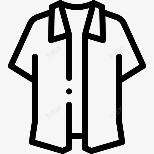 衬衫夏装19直线型svg_新图网 https://ixintu.com 衬衫 夏装 直线 线型