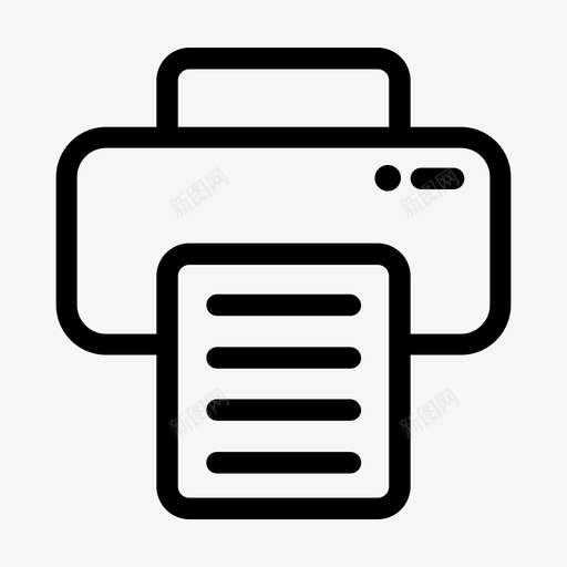 打印机彩色打印机默认打印机svg_新图网 https://ixintu.com 打印机 彩色 默认 标签 打印纸