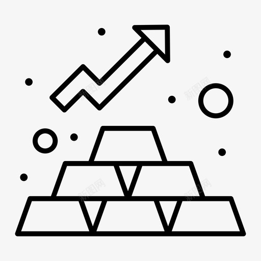 金融资产黄金svg_新图网 https://ixintu.com 金融 资产 黄金 货币 投资 大胆