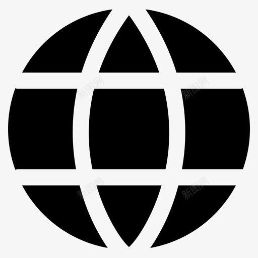 互联网浏览器通讯svg_新图网 https://ixintu.com 互联网 浏览器 通讯 在线 网站 固体