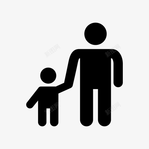 父亲和孩子成人婴儿svg_新图网 https://ixintu.com 父亲 亲和 孩子 成人 婴儿 儿童